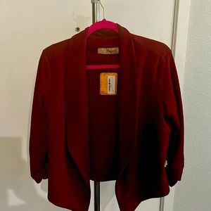 Brand New Merlot Blazer with Tags ❤️